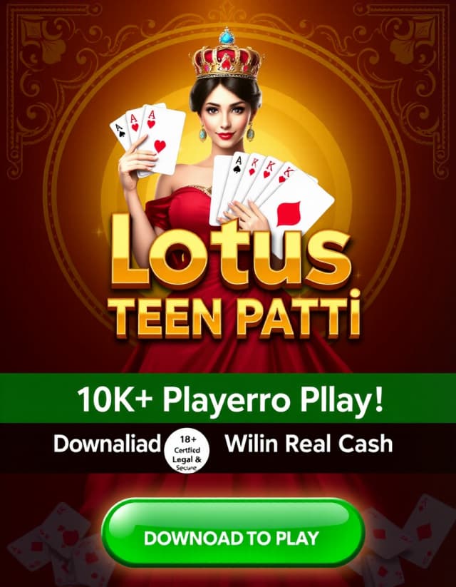 Lucky Teen Patti 50 Bonus Banner